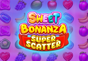 Автомат Sweet Bonanza Super Scatter в Винти казино